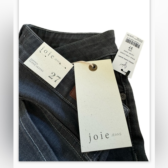 NWT Joie zipped super skinny jeans - Picture 4 of 4